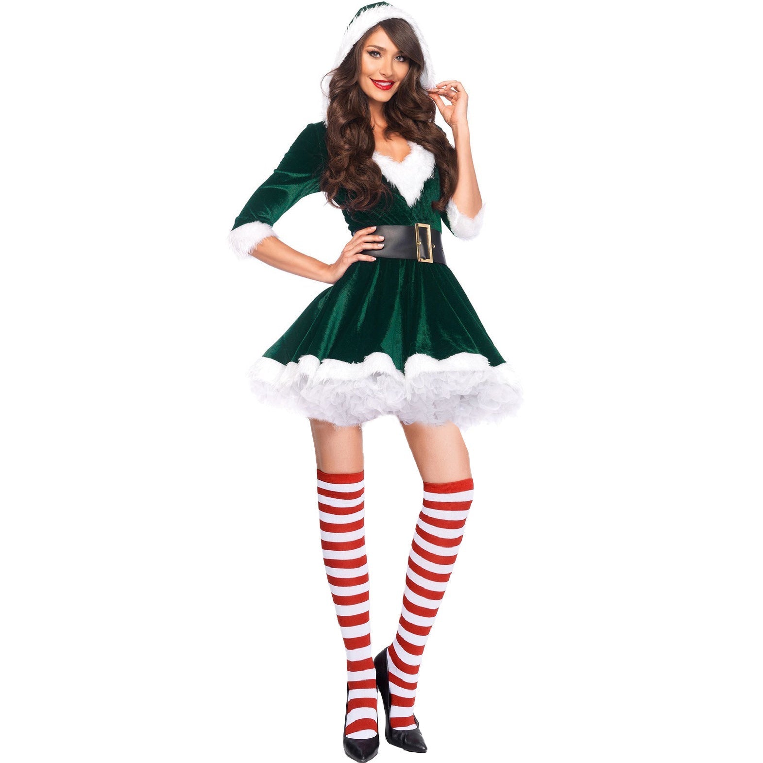New Halloweez Sexy Christmas Clothing for Cos Party Uniform Adult, Available in Large Sizes - Halloweez