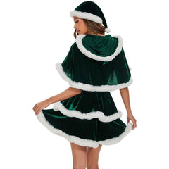 Halloweez Christmas Clothing, Festive Girls Party Outfit, New Girls Play Uniform for Christmas Celebration - Halloweez
