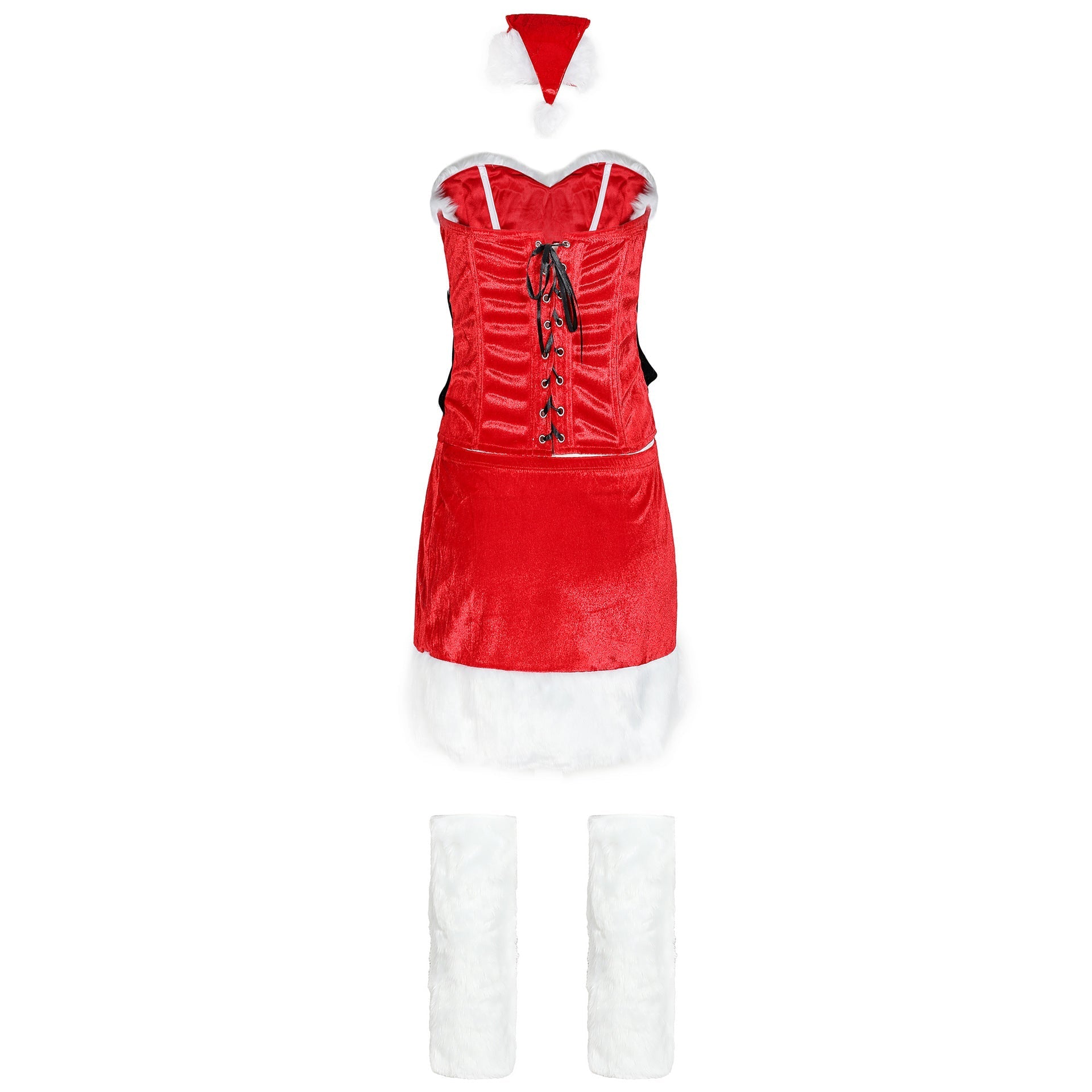 Stunning Large Size, Split, One-piece Halloweez Sexy Christmas Costume for Parties and Cosplay - Halloweez