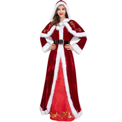 Elegant Christmas Queen Dress - Large Size for Festive Celebrations - Halloweez