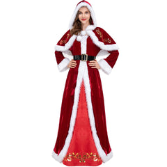 Elegant Christmas Queen Dress - Large Size for Festive Celebrations - Halloweez