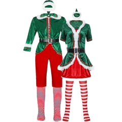 Festive Halloweez Couple Christmas Dress - Cosplay & Holiday Photoshoot Outfit - Halloweez