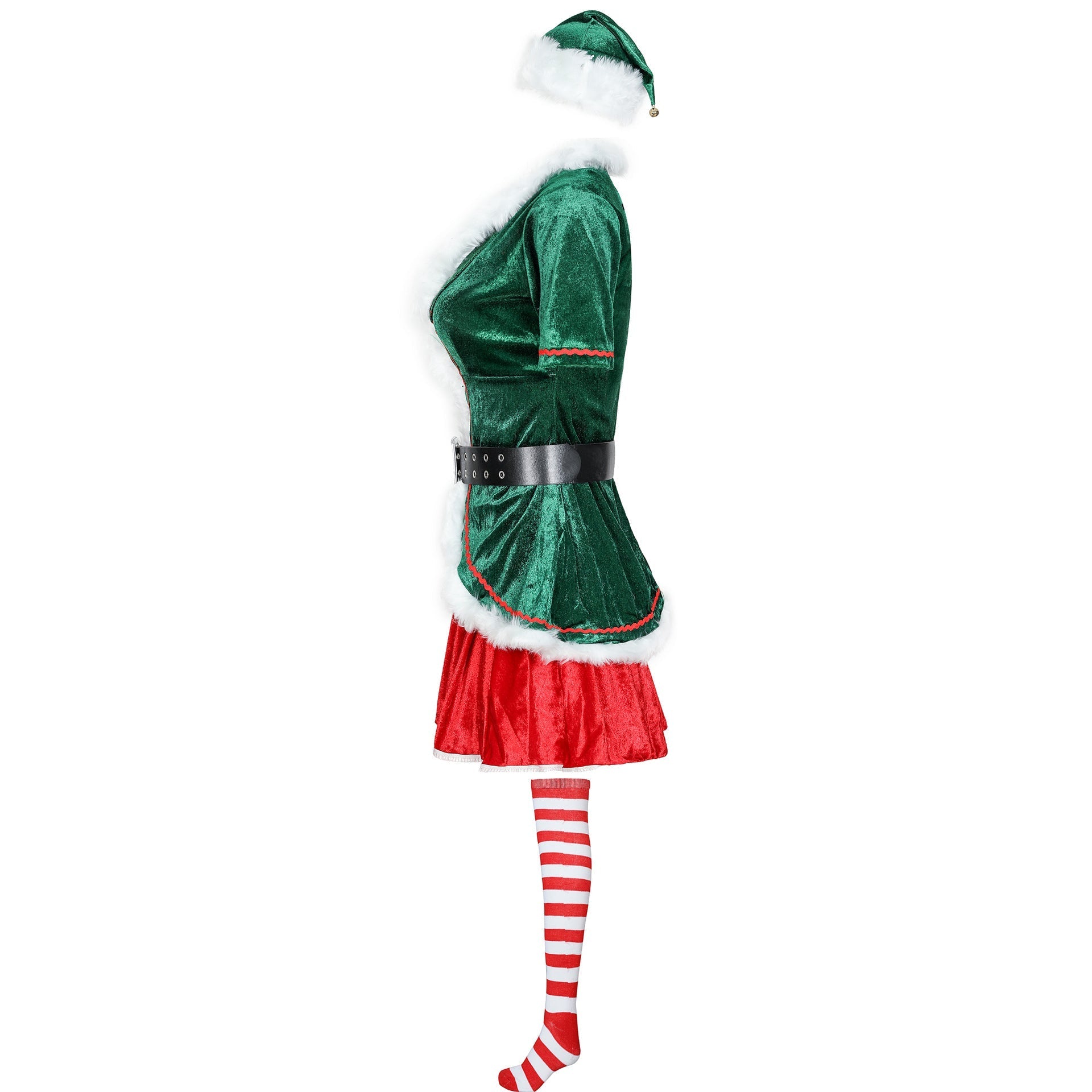 Festive Halloweez Couple Christmas Dress - Cosplay & Holiday Photoshoot Outfit - Halloweez