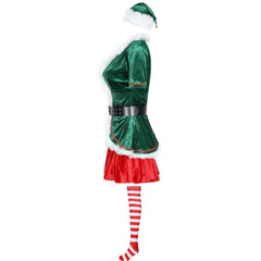 Festive Halloweez Couple Christmas Dress - Cosplay & Holiday Photoshoot Outfit - Halloweez
