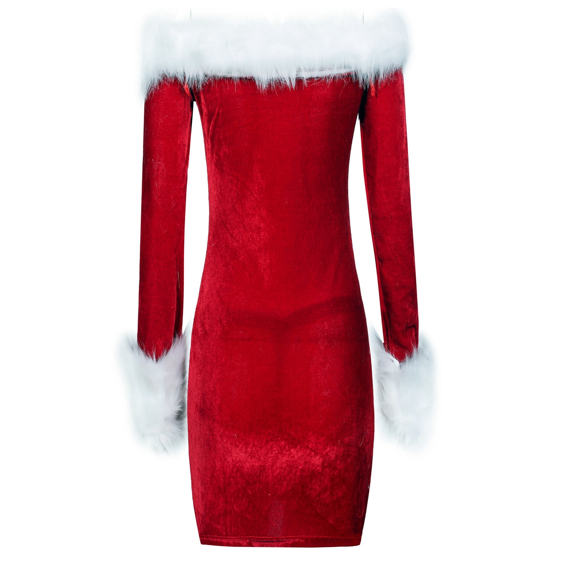 Elegant Long Sleeve Christmas Dress by Halloweez - Perfect for Holiday Performances and Parties - Halloweez