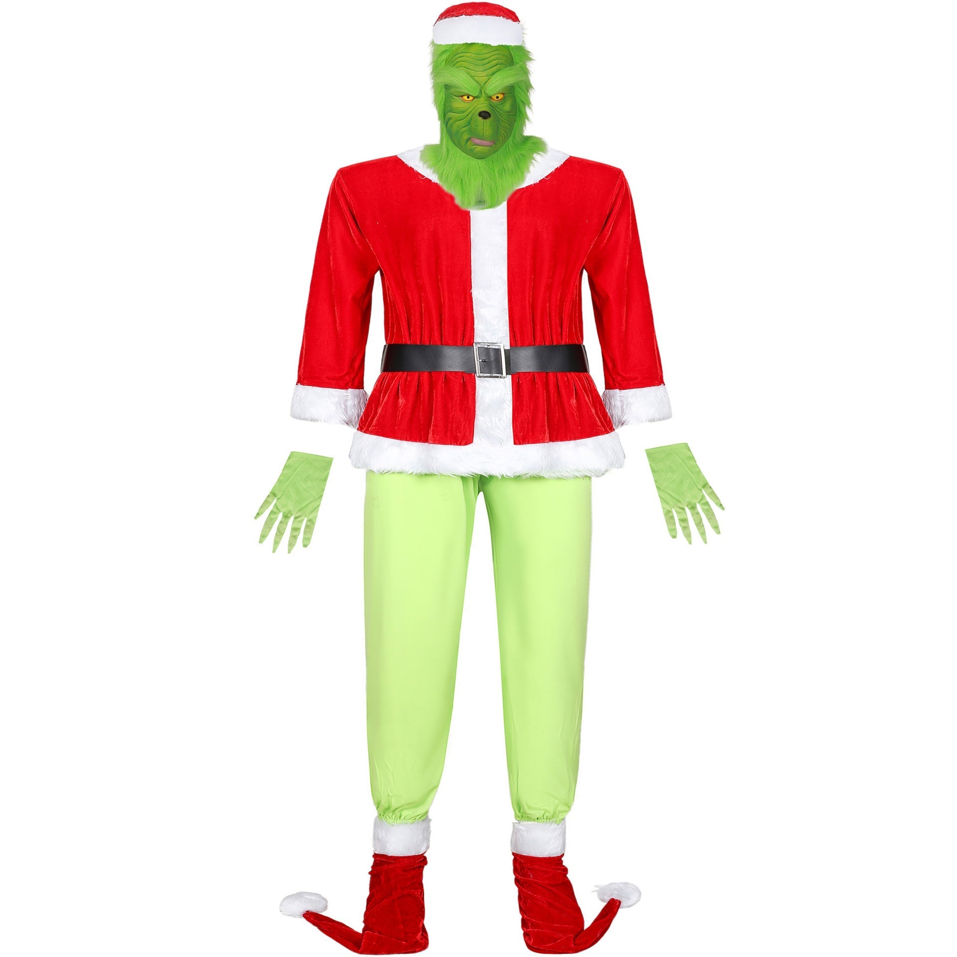 Halloweez Green Grinch and Santa Claus Cosplay Christmas Costume - Halloweez