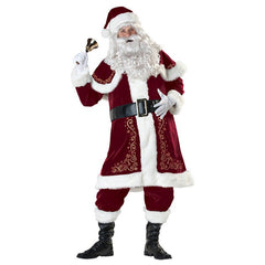 Halloweez Men's Santa Suit - Authentic Christmas Clothing for the Holidays - Halloweez