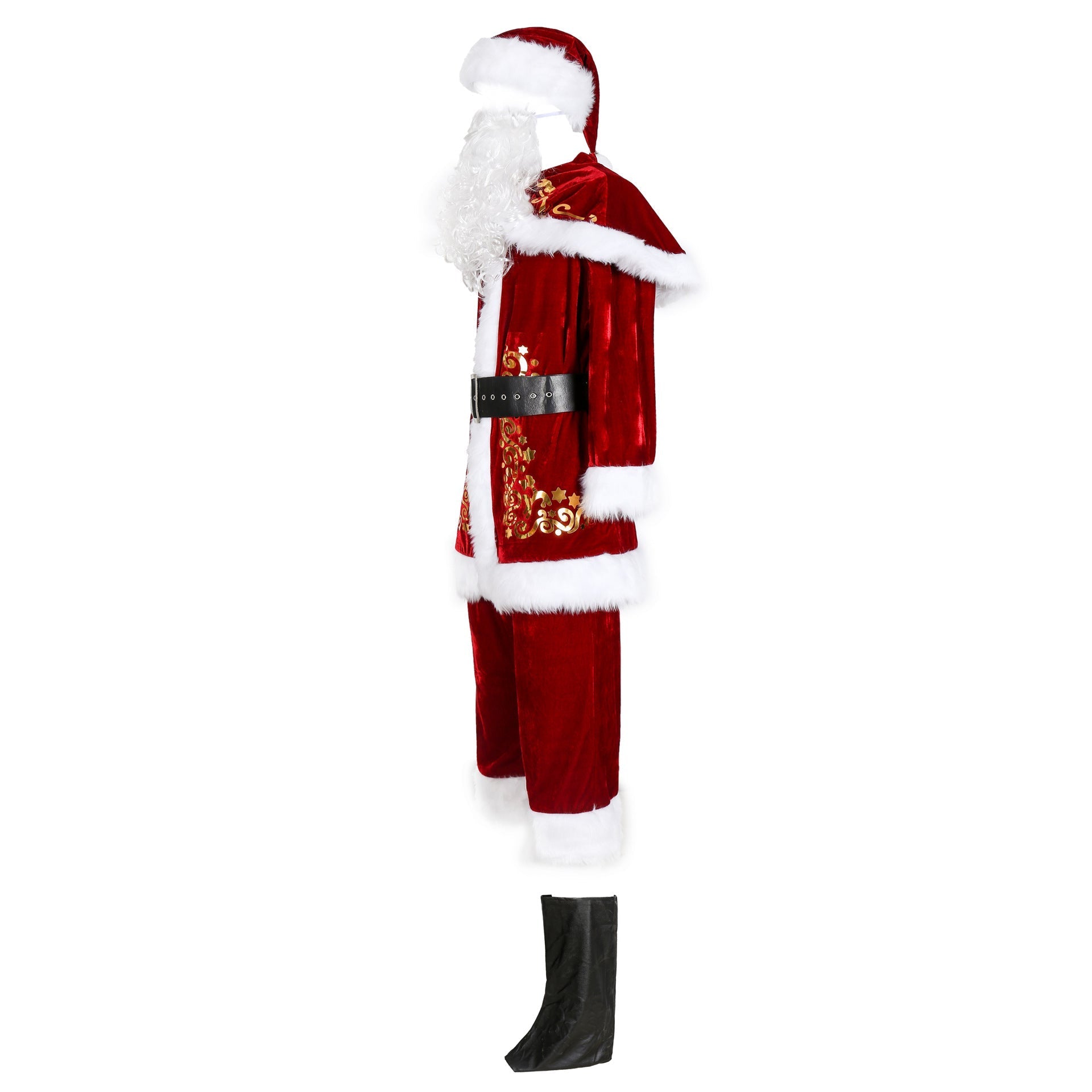 Halloweez Men's Santa Suit - Authentic Christmas Clothing for the Holidays - Halloweez