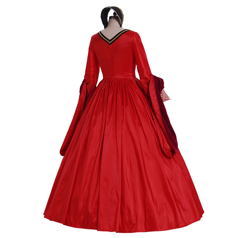 Mary Tudor Queen of England Costume | Queen Elizabeth Tudor Dress - Coscosmos