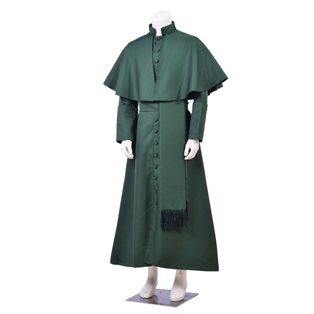 Medieval Clergy Robe - Custom - Made Catholic Priest Cassock & Liturgical Vestments | Coscomos Men Medieval Series - Coscosmos