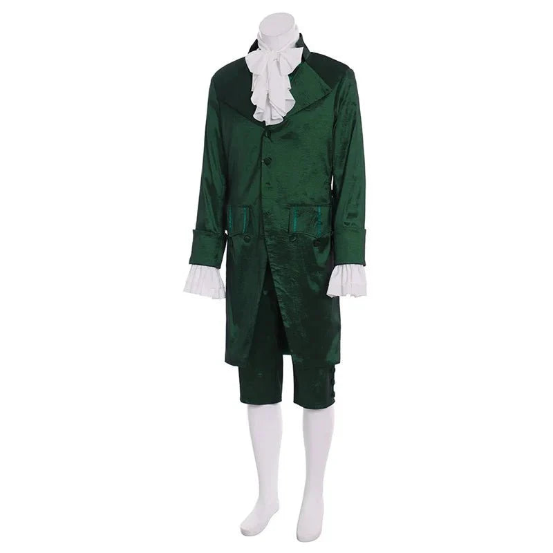 Medieval Colonial Cosplay Costume - Victorian Renaissance Tudor Gentleman Suit - Coscosmos