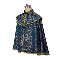 Medieval Renaissance Noble Cloak for Prince & Nobles - Unisex Luxurious Vintage Cape | Coscomos Costume - Coscosmos