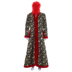 Men’s Vintage Floral Robe - Medieval Victorian Renaissance Costume for Parties | Halloweez - Halloweez