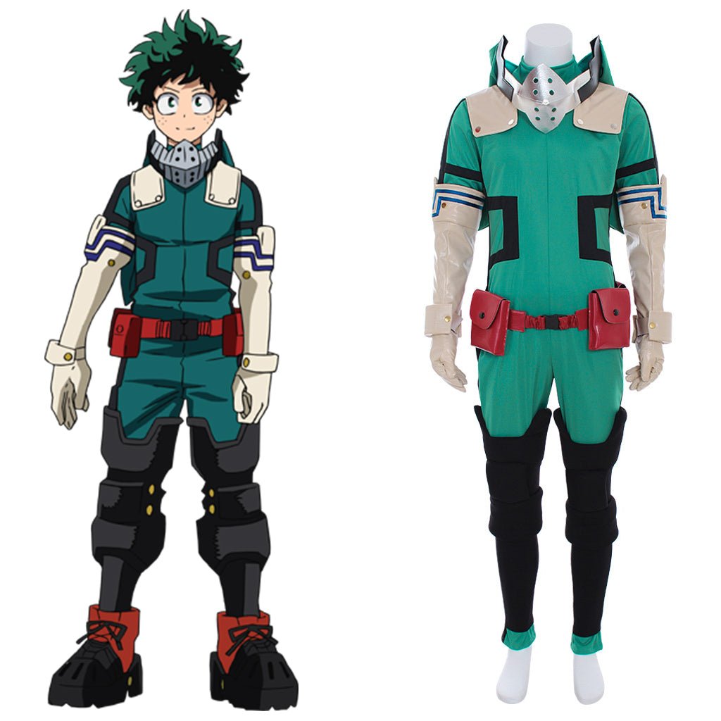 My Hero Academia Midoriya Izuku Deku Jumpsuit Cosplay Costume - Coscosmos