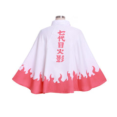 Naruto Shippuden Akatsuki Hokage Cloak Robe Coat - Anime Cosplay Costume for Adults - Coscosmos