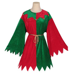 Elegant Medieval-Inspired Christmas Outfit for Festive Celebrations and Performances - Halloweez