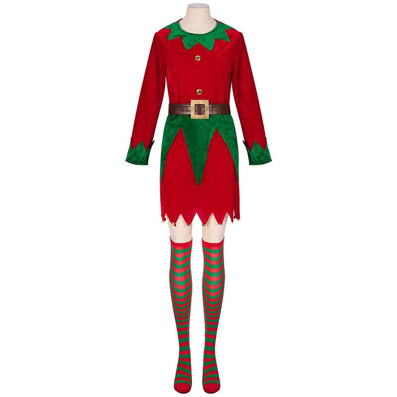 Elegant Medieval Christmas Clothing for Festive Parties and COS Stage Performances - Halloweez
