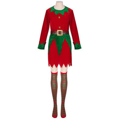 Elegant Medieval Christmas Clothing for Festive Parties and COS Stage Performances - Halloweez