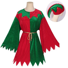 Elegant Medieval-Inspired Christmas Outfit for Festive Celebrations and Performances - Halloweez