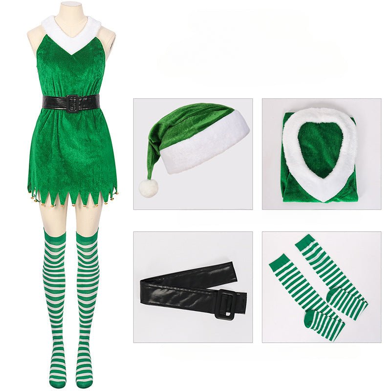 Stylish Medieval Christmas Clothing for Festive Parties and COS Stage Performances - Halloweez