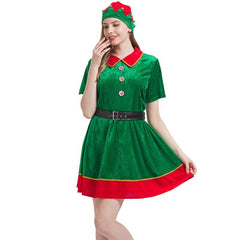 Elegant Medieval Christmas Clothing, Themed Party Dress, Halloweez Stage Performance Outfit - Halloweez