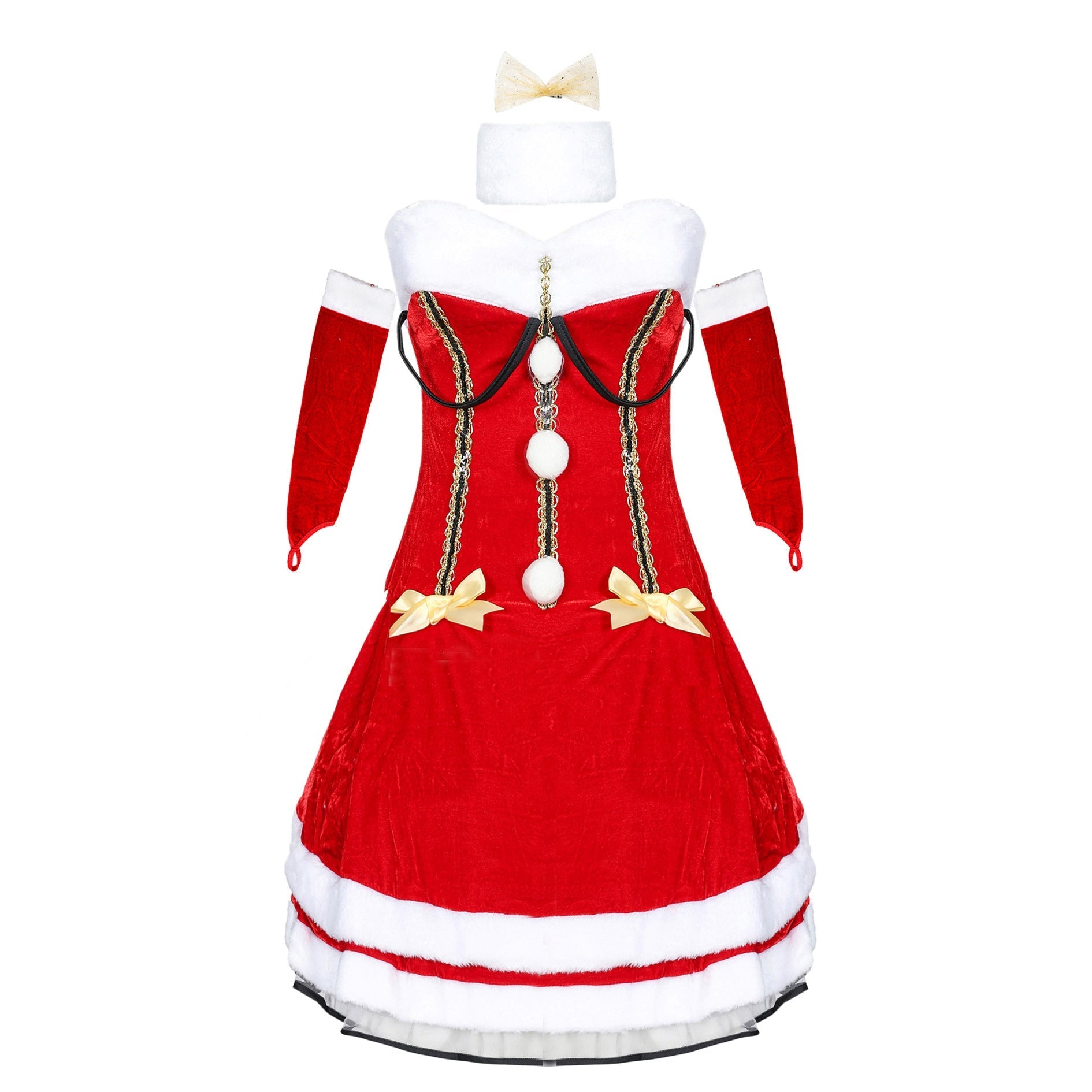 New Arrival: Halloweez Sexy Christmas Outfit - Perfect for New Year's Celebrations and Stage Performances - Halloweez