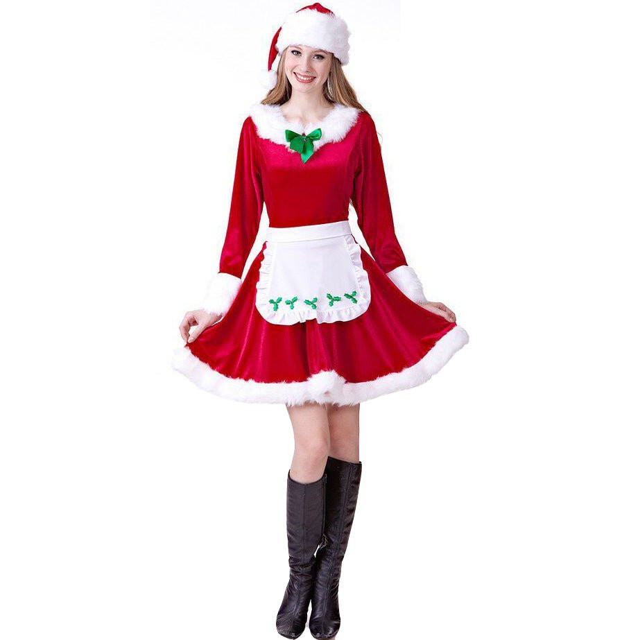 Halloweez New Year's Eve Dance Stage Costume - Sexy Christmas Outfit for Holiday Performances - Halloweez