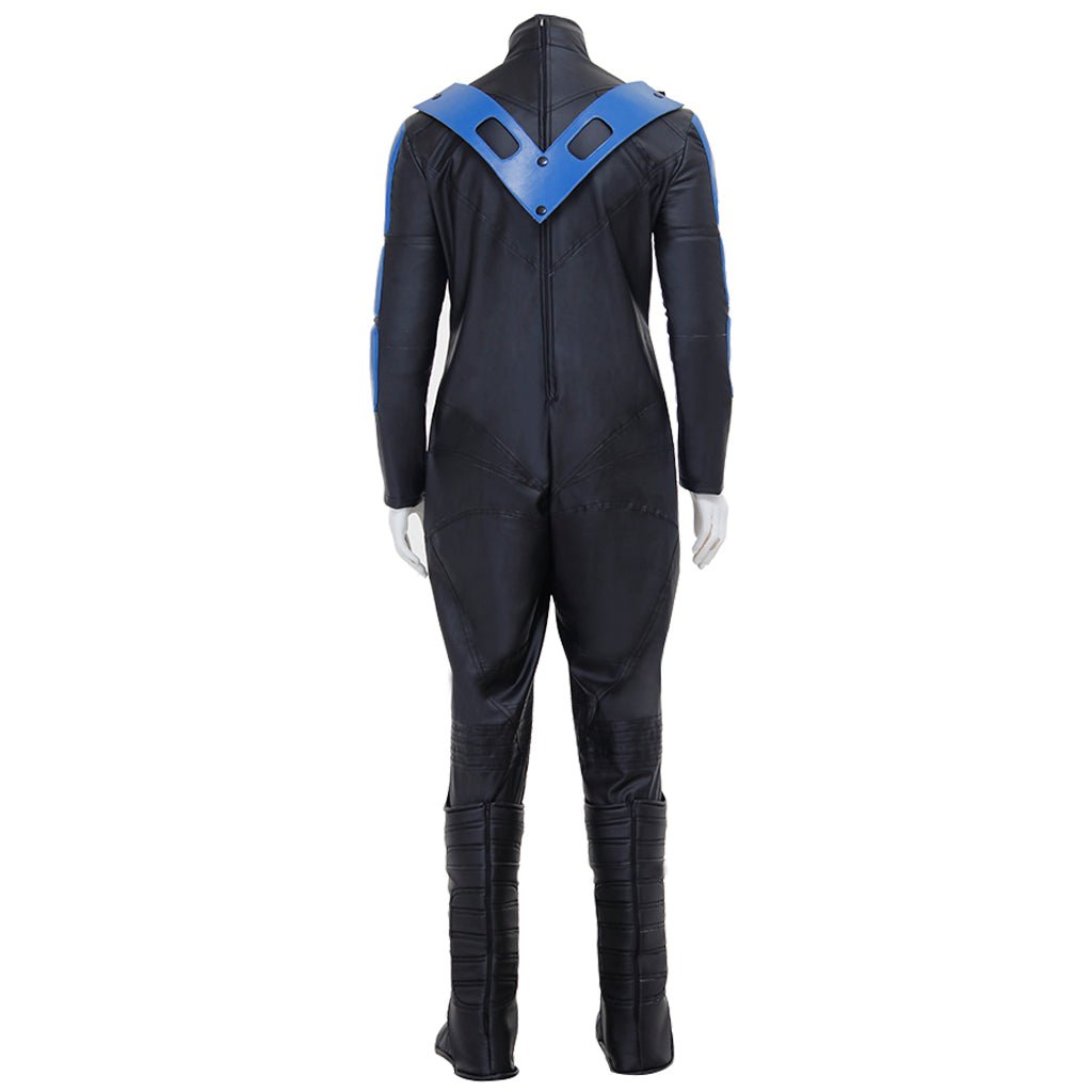 Halloweez Nightwing Cosplay Men's Deluxe Halloween Costume - Superhero Bodysuit for Ultimate Fans - Halloweez