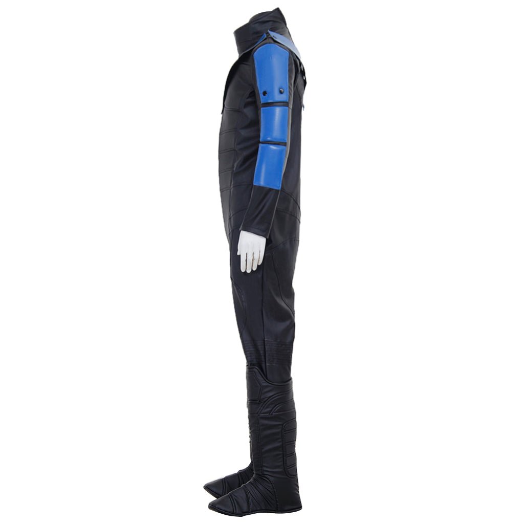 Halloweez Nightwing Cosplay Men's Deluxe Halloween Costume - Superhero Bodysuit for Ultimate Fans - Halloweez
