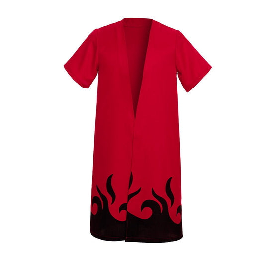Halloweez Naruto Cosplay Costume - Uzumaki Naruto Long Robe Cape Cloak - Halloweez