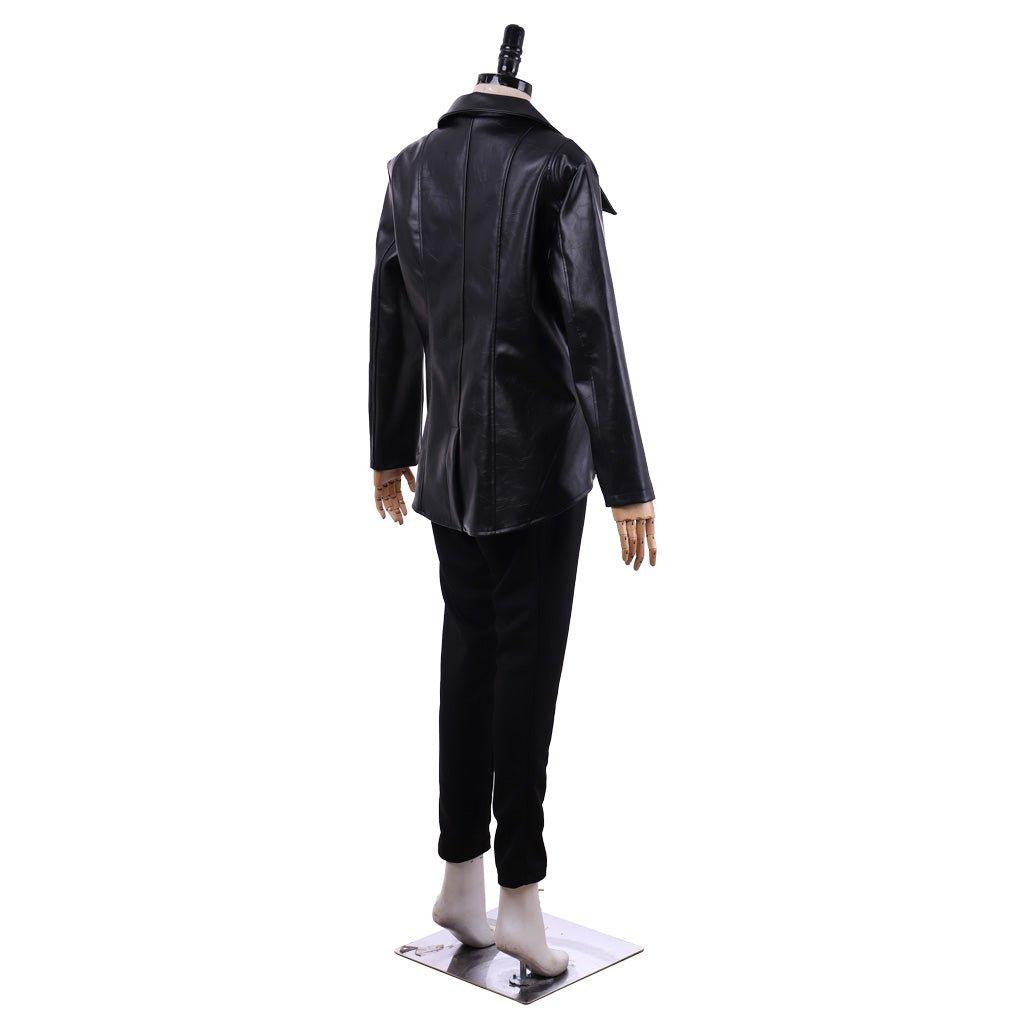 Once Upon a Time Emma Swan Cosplay Costume | Black Jacket & Pants | Halloween Cool Girl Outfit - Coscosmos
