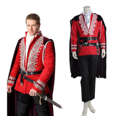 Once Upon a Time Prince Charming Costume Suit Outfit | Men's Cosplay & Halloween Costume - Coscosmos