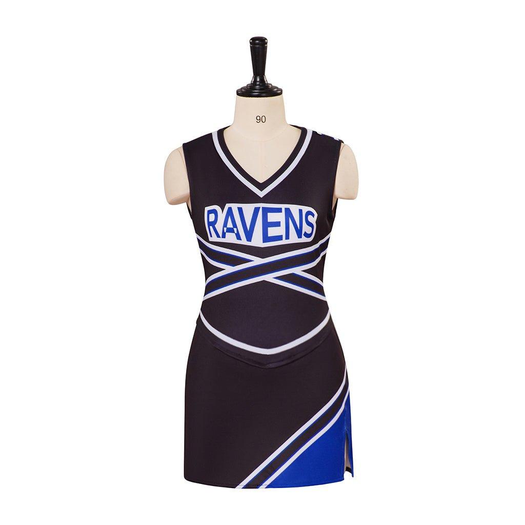 Halloweez Cheerleader Costume | Women's High School Uniform Dress | Tank Top & Skirt for Halloween - Halloweez