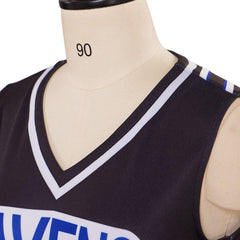 Halloweez Cheerleader Costume | Women's High School Uniform Dress | Tank Top & Skirt for Halloween - Halloweez