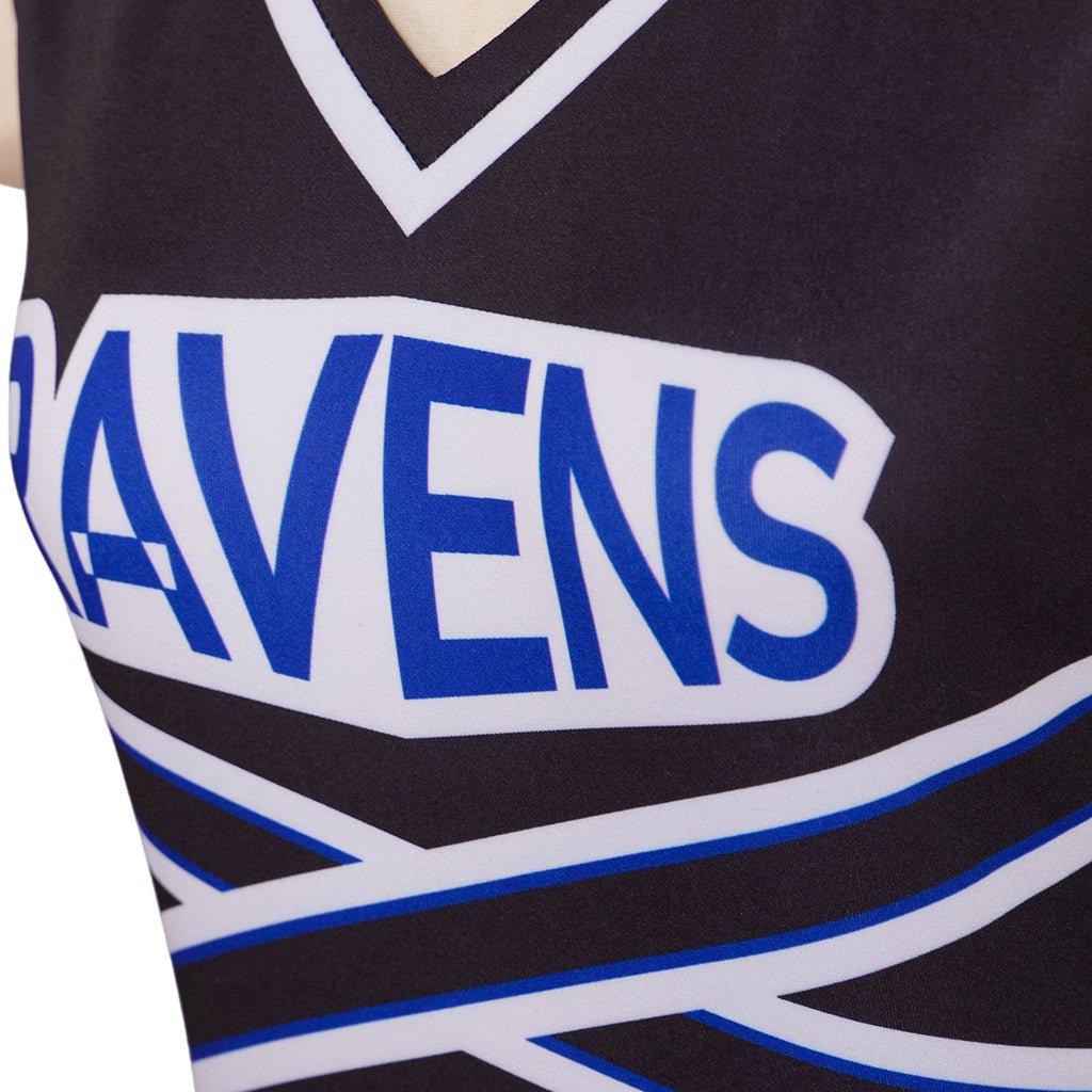 Halloweez Cheerleader Costume | Women's High School Uniform Dress | Tank Top & Skirt for Halloween - Halloweez