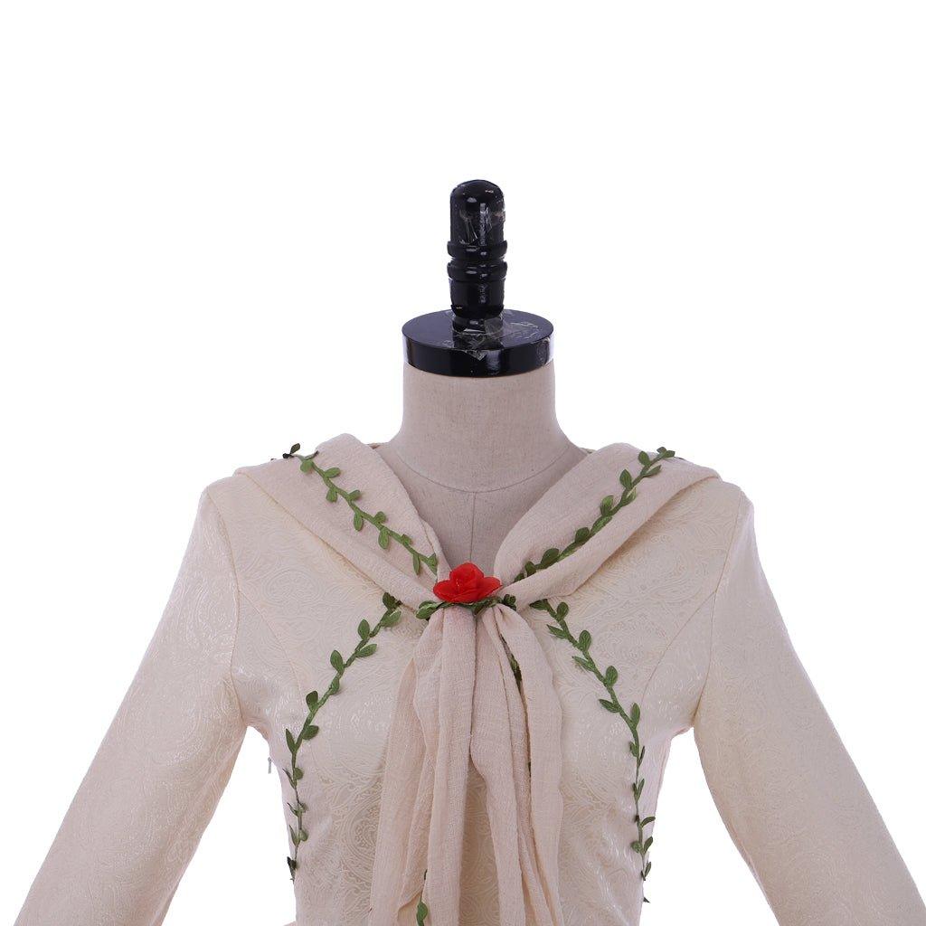 Halloweez Brianna MacKenzie Wedding Dress Cosplay Costume | Elegant Victorian Colonial Gown for Women - Halloweez