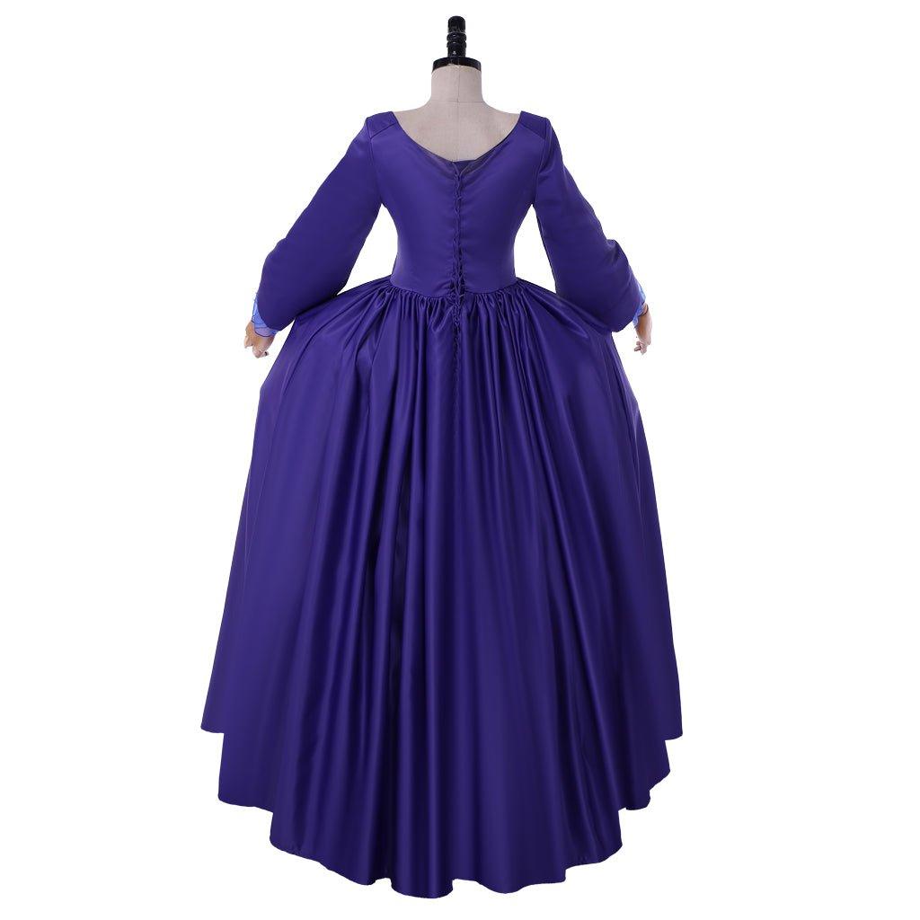 Outlander Claire Violet - Blue Costume | Medieval Ball Gown Cosplay for Halloween, Carnival & Historical Events - Coscosmos