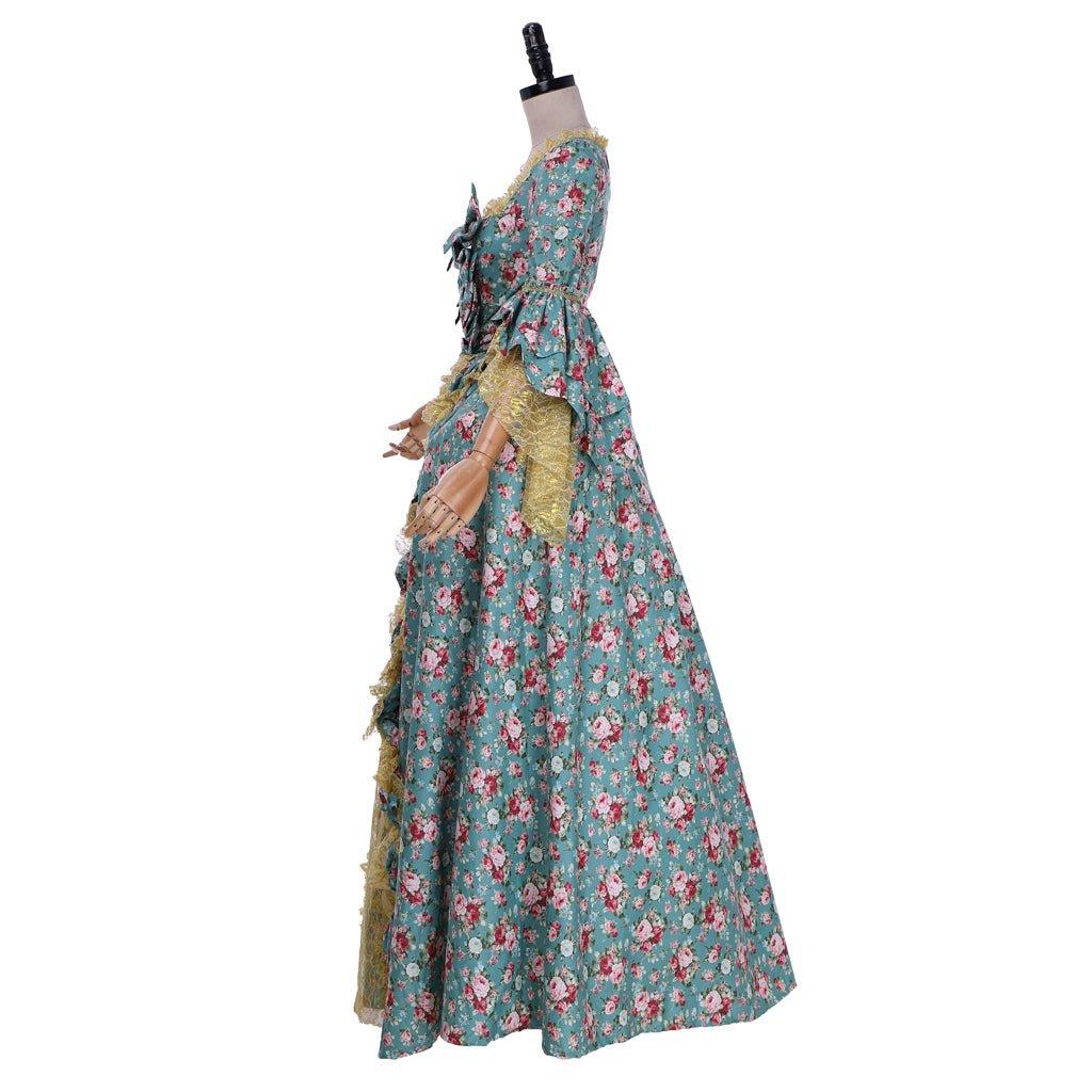 Outlander Cosplay Louise 18th Century Victorian Rococo Dress | Marie Antoinette Duchess Wedding Costume - Coscosmos