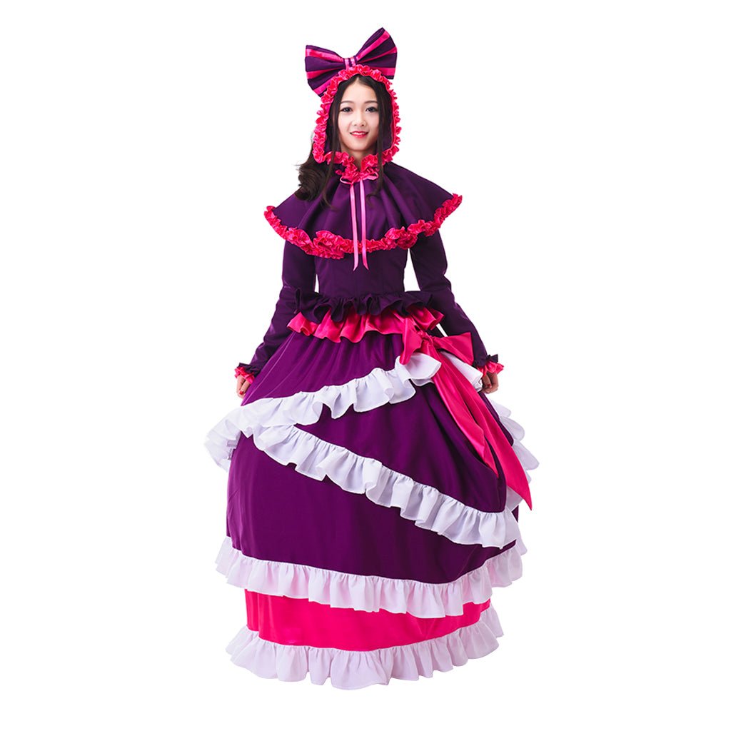 Halloweez Overlord Season 2 Shalltear Bloodfallen Cosplay Outfit - Halloweez