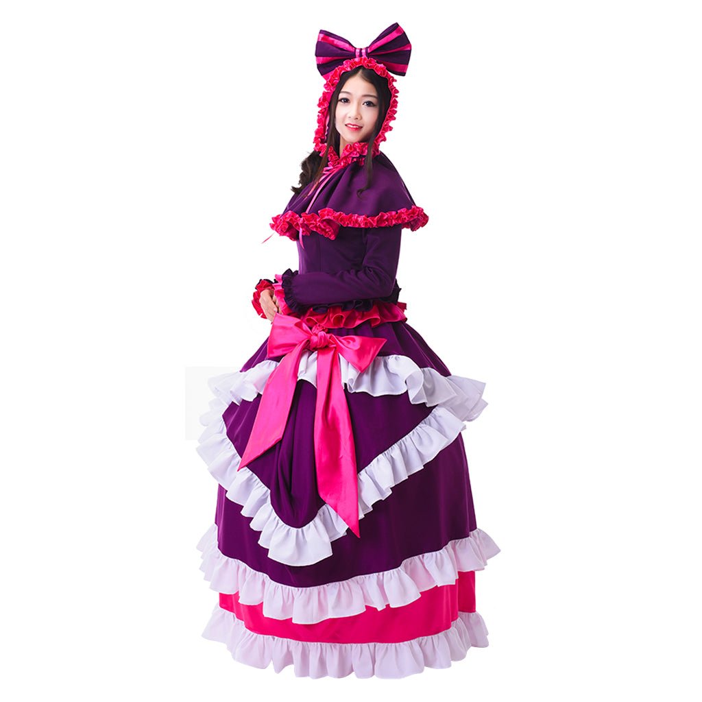 Halloweez Overlord Season 2 Shalltear Bloodfallen Cosplay Outfit - Halloweez