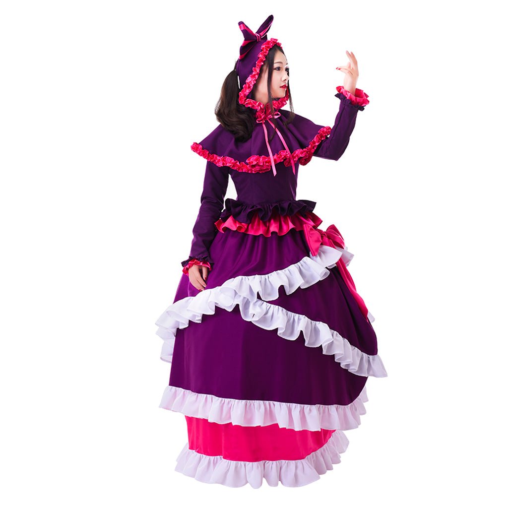 Halloweez Overlord Season 2 Shalltear Bloodfallen Cosplay Outfit - Halloweez