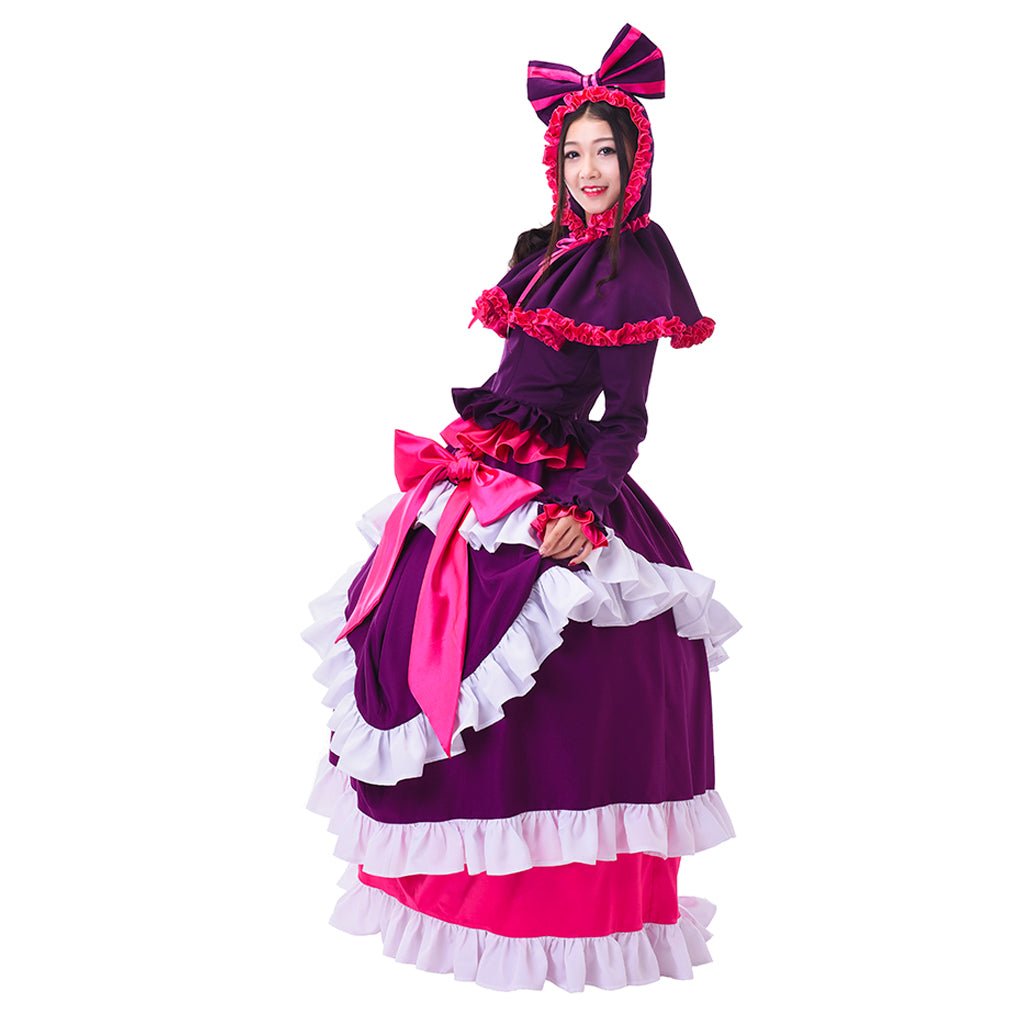 Halloweez Overlord Season 2 Shalltear Bloodfallen Cosplay Outfit - Halloweez