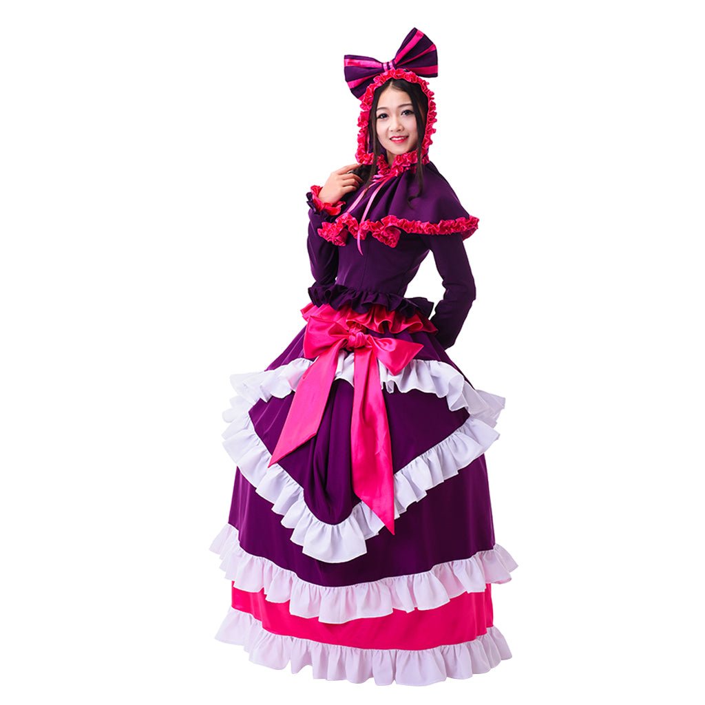 Halloweez Overlord Season 2 Shalltear Bloodfallen Cosplay Outfit - Halloweez