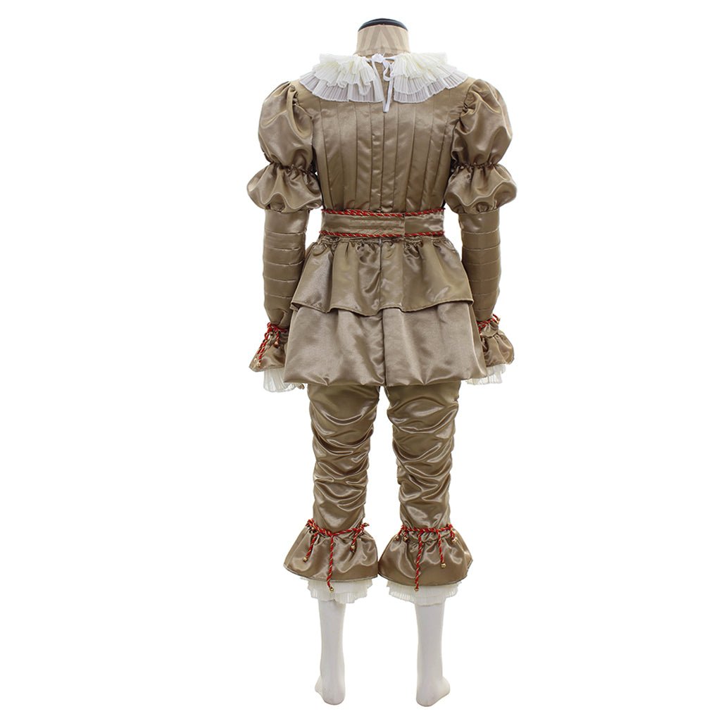 Pennywise The Dancing Clown Cosplay Costume - Movie It Chapter Two Stephen King Horror Fancy Dress for Adults - Coscosmos