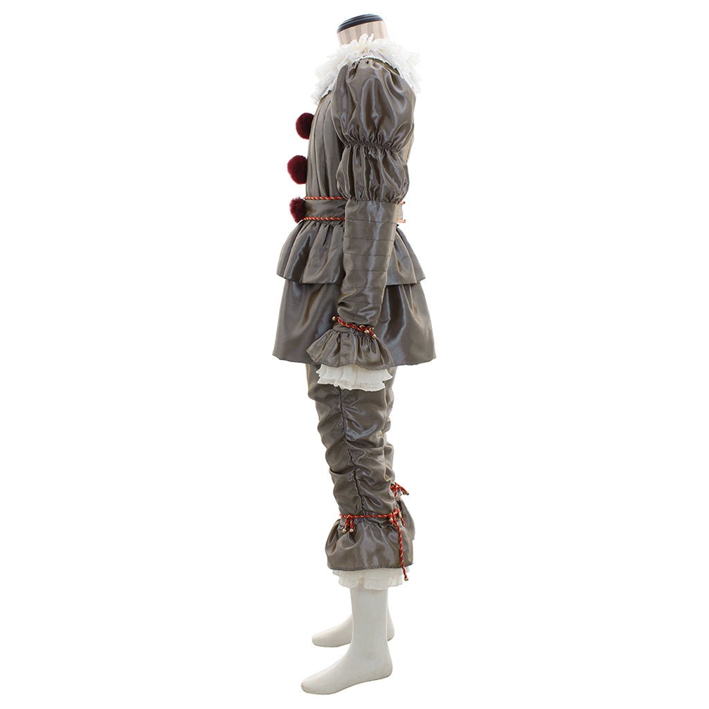 Pennywise The Dancing Clown Cosplay Costume - Movie It Chapter Two Stephen King Horror Fancy Dress for Adults - Coscosmos