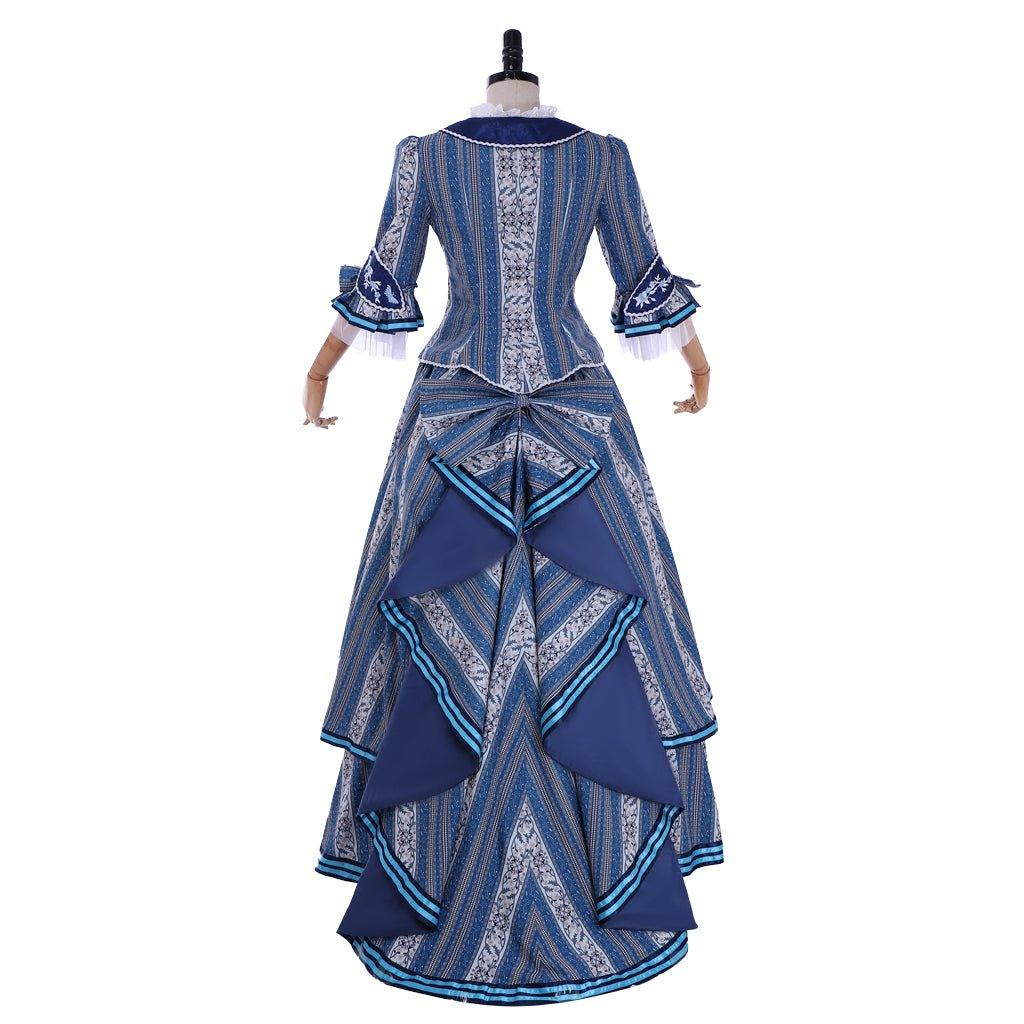 Phantom of The Opera Christine Daae Cosplay Costume | Blue Wishing Dress | Victorian Ball Gown for Cosplay & Performance - Coscosmos