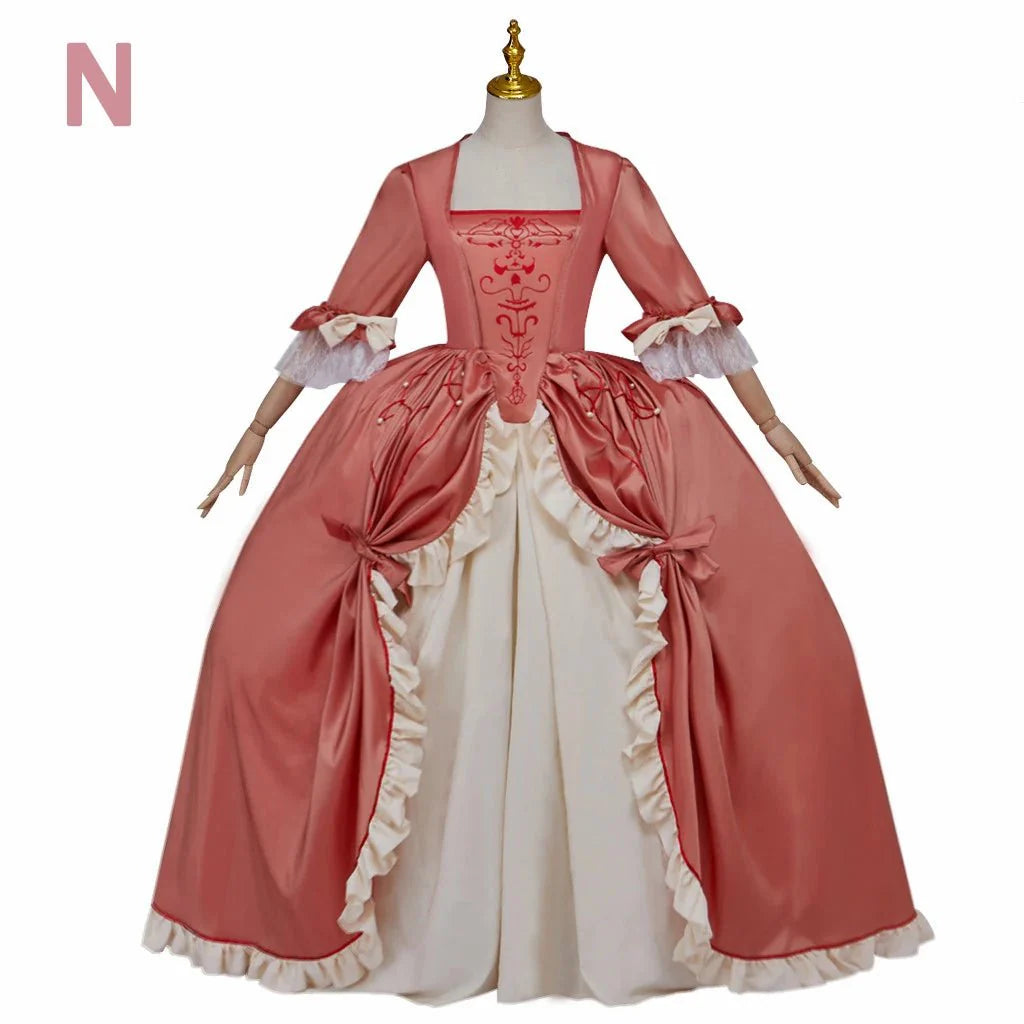 Pink Marie Antoinette Rococo Gown Dress | Victorian 18th Century Wedding Dress - Cosplay & Historical Costume - Coscosmos