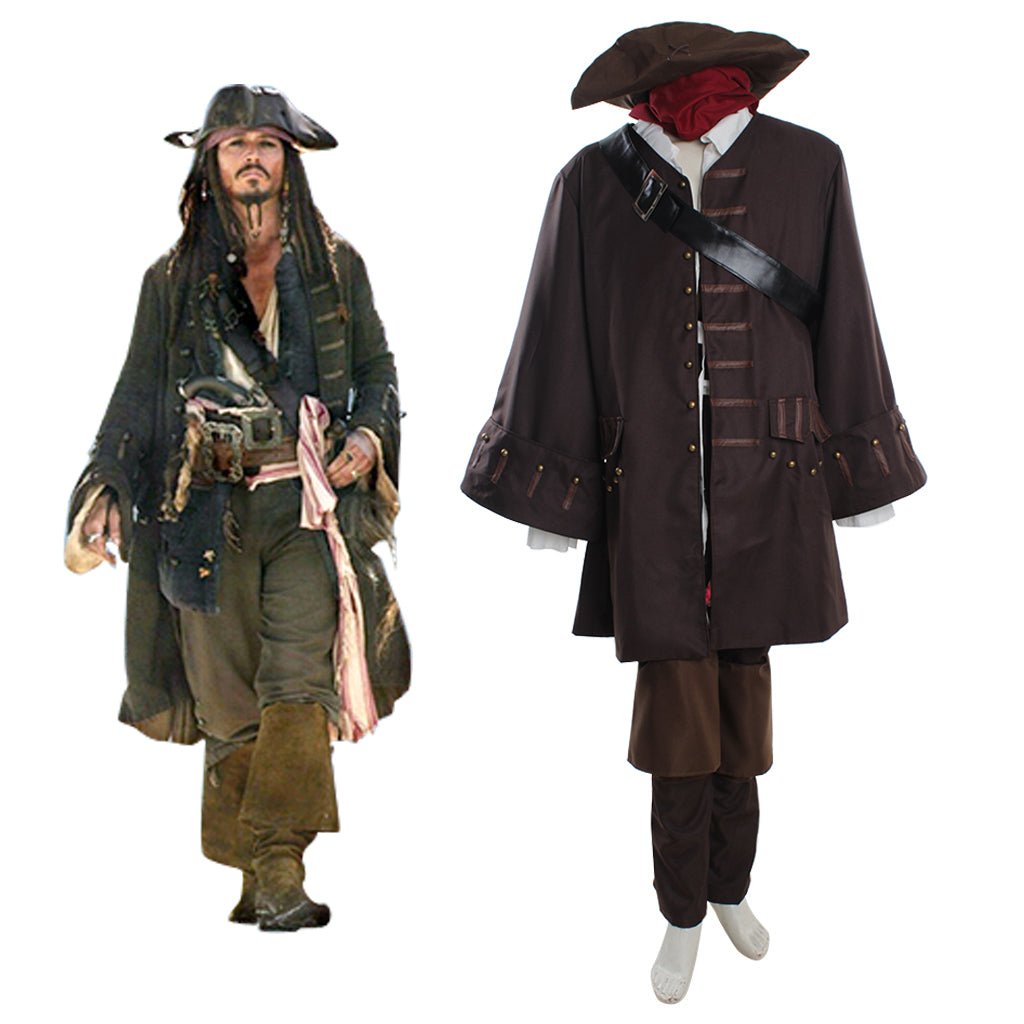 Pirates of the Caribbean Cosplay Costume for Adults - Coscosmos