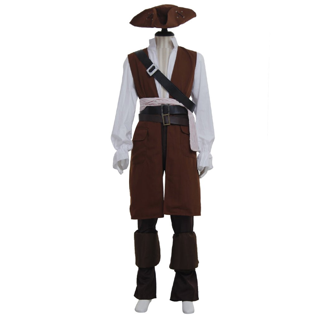 Pirates of the Caribbean Cosplay Costume for Adults - Coscosmos