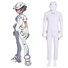 PM Sun and Moon Aether Foundation Employee Cosplay Costume - Coscosmos